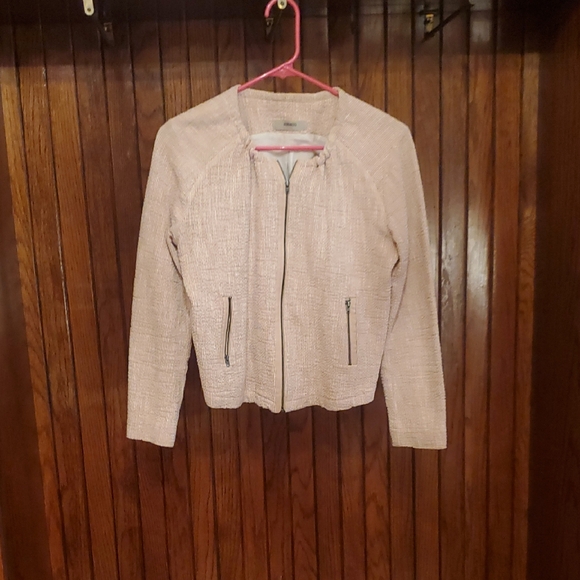 HUMANOID SIZE LARGE Women's BLUSH PINKISH Jacket - Picture 1 of 9